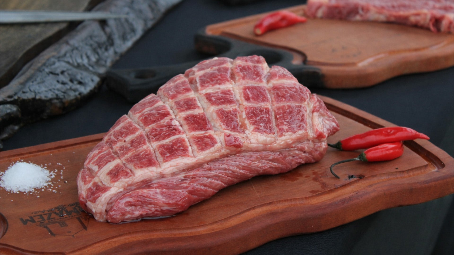 Qaim Rind Ribeye Steak vom Buša-Rind | BUŠA BULLS