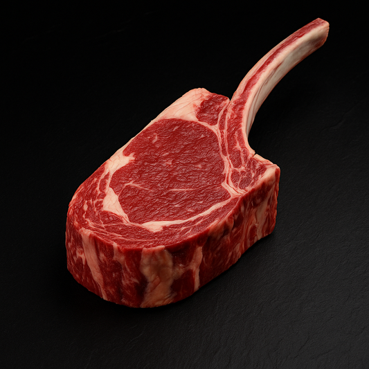 Tomahawk Steak vom Buša-Rind