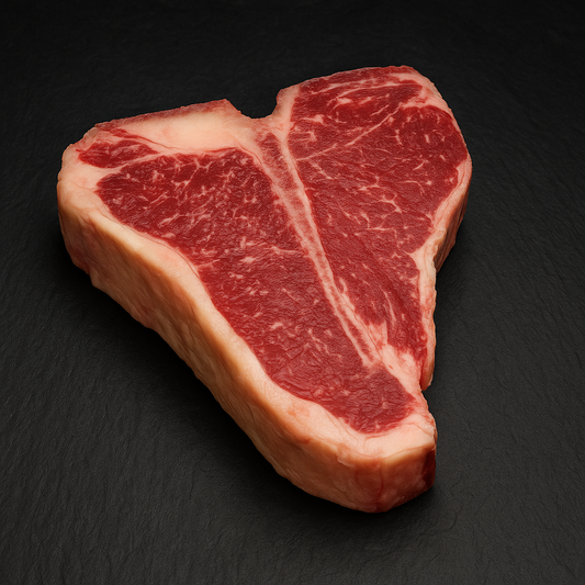T-Bone / Porterhouse Steak vom Buša-Rind